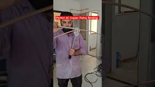 Perfect AC Copper Piping Work  AC MAN  Copper Piping Work viral inshot acservice [upl. by Ruscio]