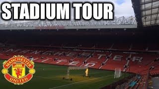 OLD TRAFFORD STADIUM TOUR MANCHESTER UNITED [upl. by Pik]