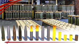 Inside the Factory How Steel Bars Become 155mm Artillery Shells [upl. by Othelia]