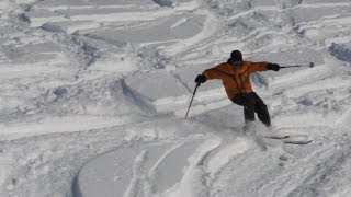 SaintGervais MontBlanc ouverture des pistes saison 2013 ski hors pistes  9298 [upl. by Lurie]