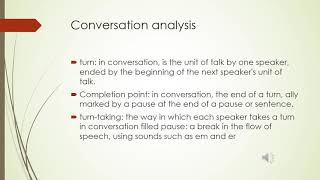 What is Discourse Analysis as a field of Linguistics Discourse Analysis in English [upl. by Lovato]