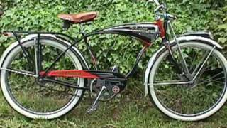 VINTAGE Schwinn heavy weight bicycle slide show [upl. by Retsevlis]