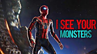 Spider man I See Your Monster  Official Video  I see Your Monster  Spiderman Monsters Ft Katie [upl. by Edualcnaej]