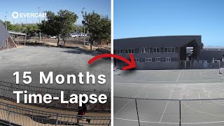 4K Construction Timelapse  Karratha High School  Western Australia [upl. by Margarette]