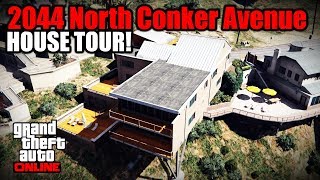 GTA 5 PC  2044 North Conker Avenue House Tour [upl. by Riddle]