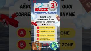 Quiz aéronautique 2 aéronautique avion pilote aviation quiz culture culturegenerale qcm ppl [upl. by Eeresed]