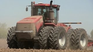 Case Steiger 500 HD Tractor Near Virgil Illinois on 572013 [upl. by Lady910]