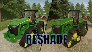 Installation de ReShade  Farming Simulator 22  PC TUTO [upl. by Saihttam]