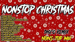 NONSTOP CHRISTMAS SONG MEDLEY DISCO REMIX 20232024 [upl. by Peisch]