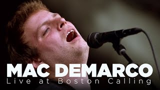 Mac DeMarco At The 2017 Boston Calling Music Festival Full Set [upl. by Casta475]