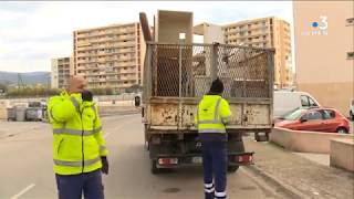 Ajaccio  un ramassage des encombrants gratuit pour mettre fin aux décharges sauvages [upl. by Nosraep]