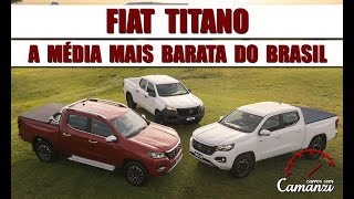 Fiat Titano chega como a picape média mais barata do Brasil [upl. by Puna909]