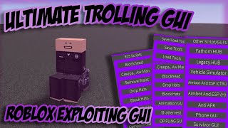 ✔️ Ultimate Trolling GUi ✔️ ROBLOX EXPLOIT  Script ✔️ [upl. by Lew]