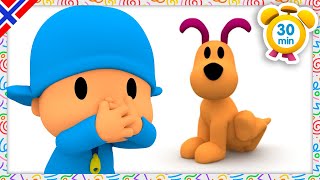 Tegnefilmer om Dyr for Barn  Skitten Hund  POCOYO på Norsk  Tegnefilmer for barn [upl. by Milman]