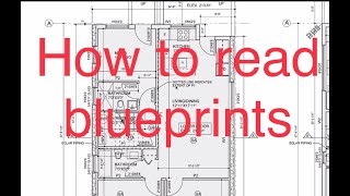 How to read Architectural Blueprints [upl. by Amikay]