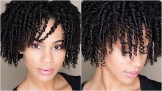 How To Twisted Coil Out on Natural Hair  Super Defined Curls [upl. by Eiluj688]