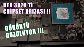 ZOTAC RTX 3070 Ti Görüntü Kesiyor Arızası  Chipset Değişimi  Reballig  Detaylı Ekran Kartı Tamiri [upl. by Yanrahs]