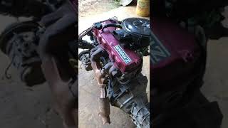 Don’t have Nissan gearbox No problem NISSAN Z24 Engine VS KIA Sportage gearbox [upl. by Ivory]