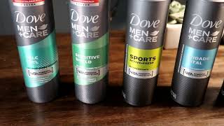 Dove MenCare Dry Spray Antiperspirant Deodorant Review [upl. by Jutta]