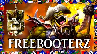 FREEBOOTERZ  Ork Buccaneers  Shorts  Warhammer 40k Lore [upl. by Ayama537]