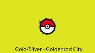 Pokemon GoldSilver  Goldenrod City Remix [upl. by Cristen]