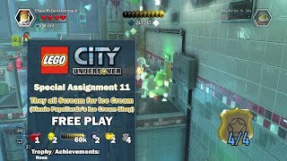 Lego City Undercover Special Assign 11 They All Scream for Ice Cream Collectibles FREE PLAYHTG [upl. by Ahsinor]