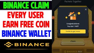 Binance Faucet  Earn Free Coin  Binance Wallet [upl. by Airreis]