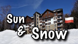 🇵🇱Szklarska Poręba Poland Apartamenty Sun amp Snow Resort ШклярскаПоремба Отель с видом на горы [upl. by Ayahsal404]