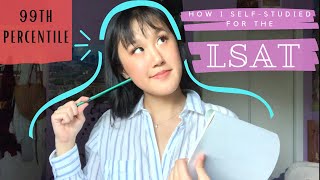 How I SelfStudied for the LSAT and got a 172 tips  tricks so you can do it too [upl. by Akinnej]