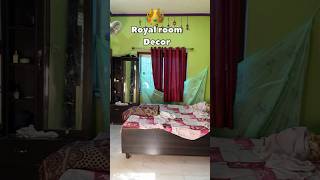 Royal room decor  part 1  trending roomdecore explore shorts creative roomtransformation [upl. by Kilar]