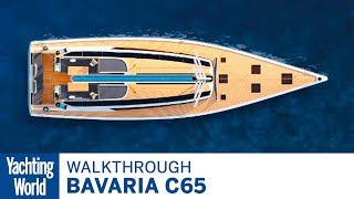 Bavaria C65  First Look  Yachting World [upl. by Inttirb748]