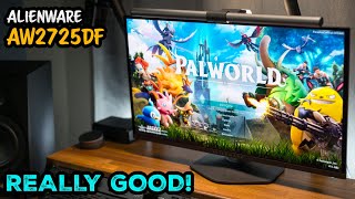 Dell Did It Again  Alienware AW2725DF QDOLED Gaming Monitor Review [upl. by Almeria]