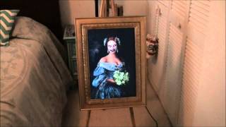 Haunted Ghost Portrait Halloween Prop [upl. by Eleynad]