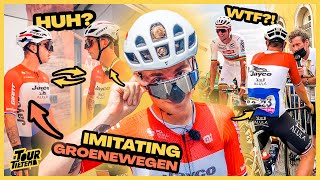 I was Dylan GROENEWEGEN for a Day 😂  TOUR DE FRANCE 2024 3 [upl. by Naquin]