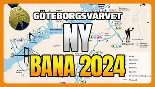 Dagen innan Göteborgsvarvet 2024 Hela nya banan 4K [upl. by Aiasi]