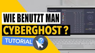 WIE BENUTZT MAN CYBERGHOST VPN 🔥 So benutzt du CyberGhost VPN auf jedem Gerät richtig 🟡✅ [upl. by Laynad]