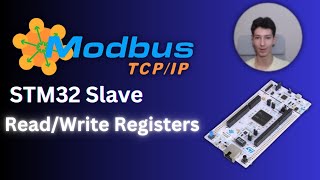 Mastering Modbus TCP STM32 as a Slave  Read amp Write Registers [upl. by Edy]