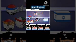 Arab dreams countryballs  Arabs vs Israel  TMNT countryballs countryballsedit animation [upl. by Neerac299]