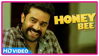 Honey Bee Malayalam Movie  Scenes  Vijay Babu comes to see Bhavana  Lal [upl. by Atipul]