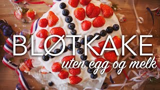 Bløtkake uten egg og melk [upl. by Sanjiv485]