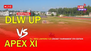 SEMIFINAL  APEX XICC vs DLW UP  ALL INDIA LAWYERS T20 CRICKET TOURNAMENT 5TH EDITION [upl. by Pahl]