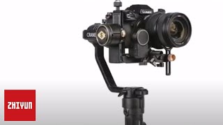 ZHIYUN CRANE 2S FUNCTION DISPLAY [upl. by Selie]