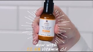 How to Apply Kiehls NEW PowerfulStrength LineReducing Concentrate [upl. by Hayouqes]