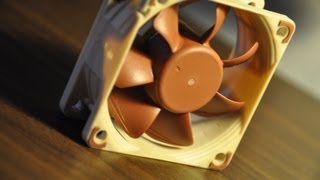 Noctua NFA6x25 60mm fan Unboxing Hal Thompson [upl. by Enyawad]