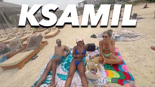 Looking For The Best Beach In Ksamil Albania  Solo Travel Vlog [upl. by Nylessej]