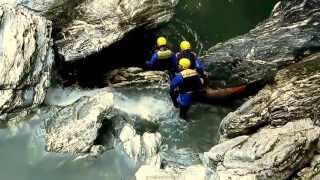 Abenteuer Salzburger Land Canyoning Kitzlochklamm bei Taxenbach gelegen [upl. by Lamdin]