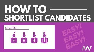 How to Shortlist Candidates for Interview [upl. by Fein622]