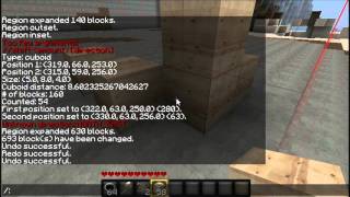 Minecraft  WorldEdit Tutorial Deutsch HD [upl. by Ecnadnak]