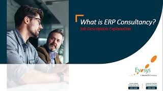 Life as a Consultant  Job Description of an ERP Consultant [upl. by Lrad]