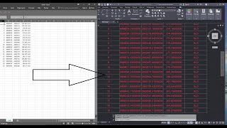 Csv2Table  import commadelimited CSV file Excel to AutoCAD Table VLX Lisp With one Click [upl. by Namolos847]